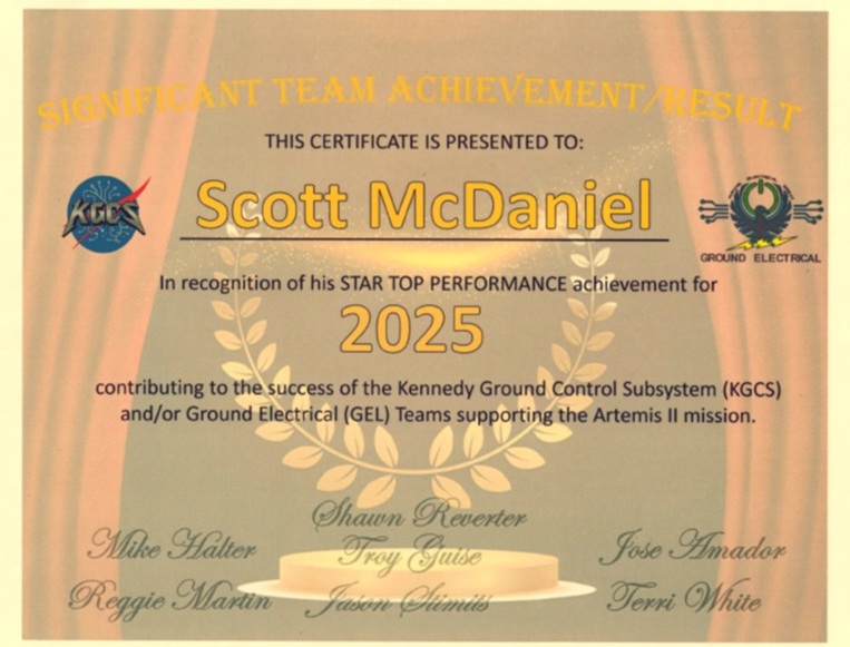 STAR Award KGCS